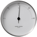 This Koppel 10cm White Dial Thermometer by Georg Jensen has a minimalistic look.