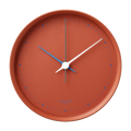 This Georg Jensen Koppel Matte Red 22cm Wall Clock is made out of ABS and stainless steel.