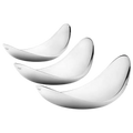The Georg Jensen Leaf stainless steel 3 piece set
