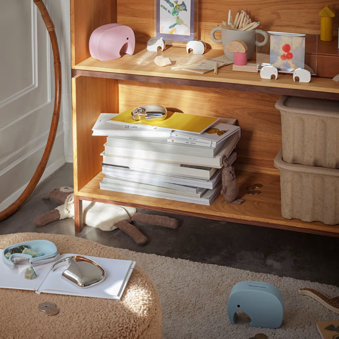 Styling of Miniphant Money Box Blueberry Sprinkle from Georg Jensen.