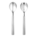 These Georg Jensen Mirror Polished Bernadotte Salad Servers look great in every kitchen and are made of sturdy stainless steel.