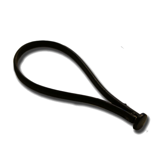 Replacement Rubber Keyring Strap designed by Georg Jensen.
