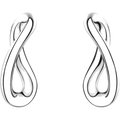 These are the Georg Jensen Small Sterling Silver Infinity Earrings.