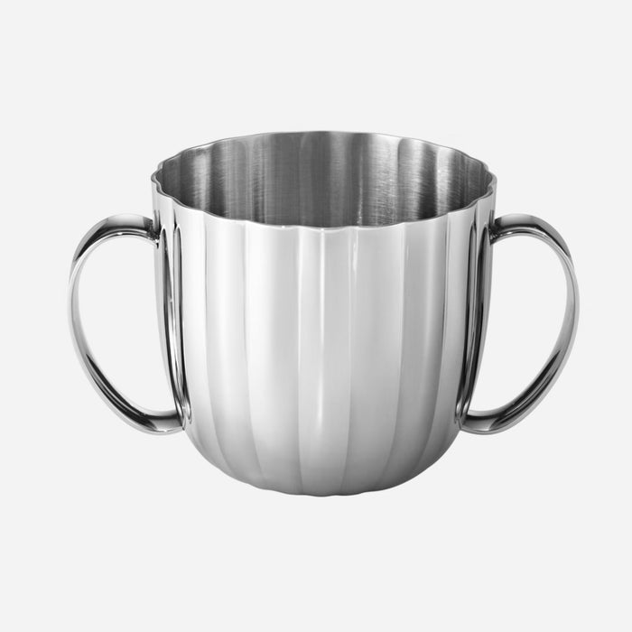Stainless Steel Bernadotte 2 Pcs Child Set from Georg Jensen.