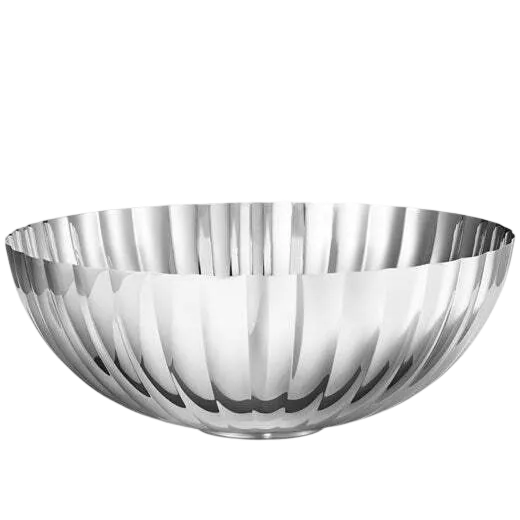 This is the Georg Jensen Stainless Steel Bernadotte Large Bowl.
