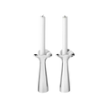 Georg Jensen Stainless Steel Bloom Botanica Candle Holders