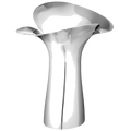 This is the Georg Jensen Stainless Steel Bloom Botanica Large Vase.