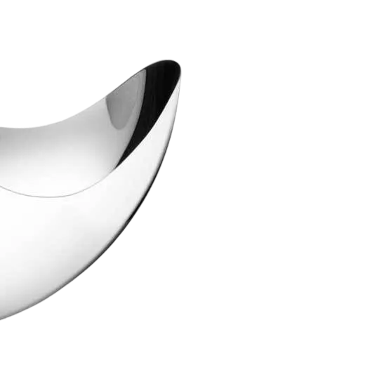 This stainless steel Georg Jensen petit bowl has been created as part of the Bloom collection.