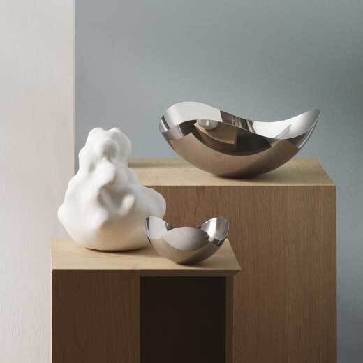 This Georg Jensen Stainless Steel Bloom Petit Bowl is perfect in a set.