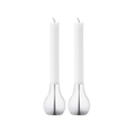 Georg Jensen silver candles give a luxurious look in your home.