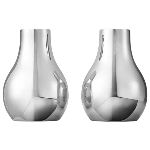 Georg Jensen silver candle holders make the ideal gift.