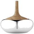 The Georg Jensen HK stainless steel and oak wood onion bonbonniere.