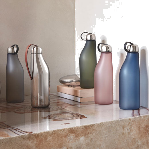 georg jensen stainless steel sky bottle lifestyle collection