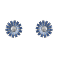 Georg Jensen's Sterling Silver Blue Daisy Stud Earrings are great for everyday and can be paired with a necklace or bracelet from the Daisy range or worn on their own.