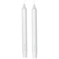 Georg Jensen Tall White Candles - made from paraffin wax, and have a calm, long-lasting burning life.