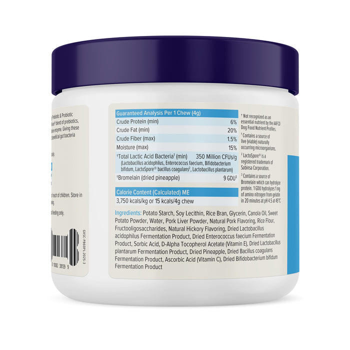 Glandex Daily Prebiotic & Probiotic Soft Chews, 60 ct