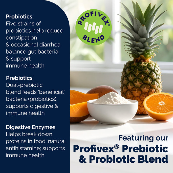Glandex Daily Prebiotic & Probiotic Soft Chews, 60 ct