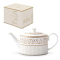 GOLDEN TĒJKANNA 1.2L, PORCELĀNS, DĀVANU KASTĒ