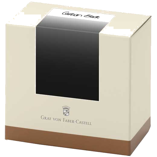 gvfc carbon black ink bottle packaging
