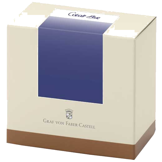 gvfc cobalt blue ink bottle packaging