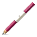 These are the Graf von Faber-Castell Pack of 3 Electric Pink Graphite Guilloche Pencils.