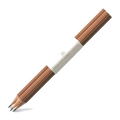 These are the Graf von Faber-Castell Perfect Pencils - Brown pack of 3.