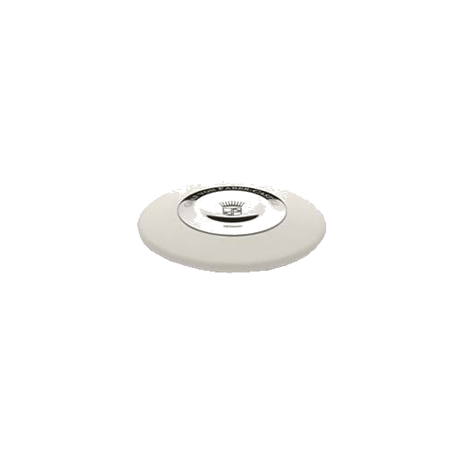 Graf Von Faber Castell Platinum-Plated Round Eraser.
