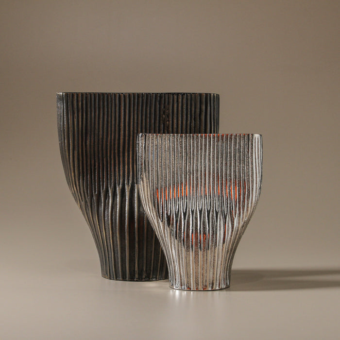 Graphite Vase - Few and Far - Vases