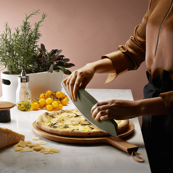 Green Tool Pizza / Herb Knife - Few and Far - Kitchen Accessories