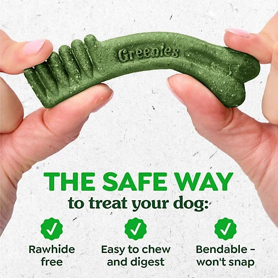 Greenies Dental Dog Treats for Regular Dogs 25-50 lb.
