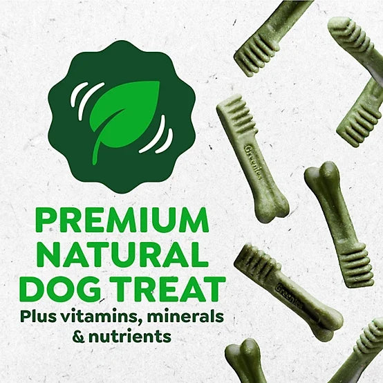 Greenies TEENIE Natural Dog Dental Treats, Sweet Potato Flavor, 12 oz.