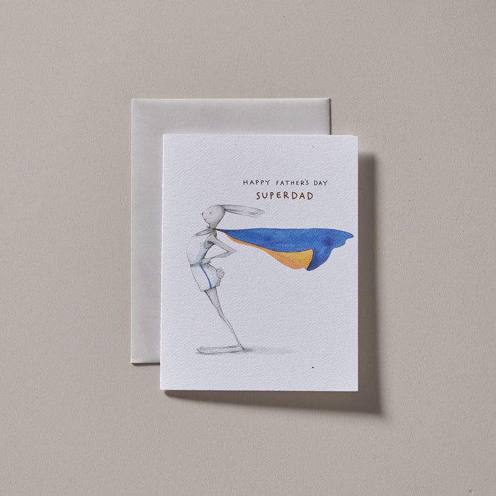Greeting Card - Superdad - Few and Far - Greeting Cards