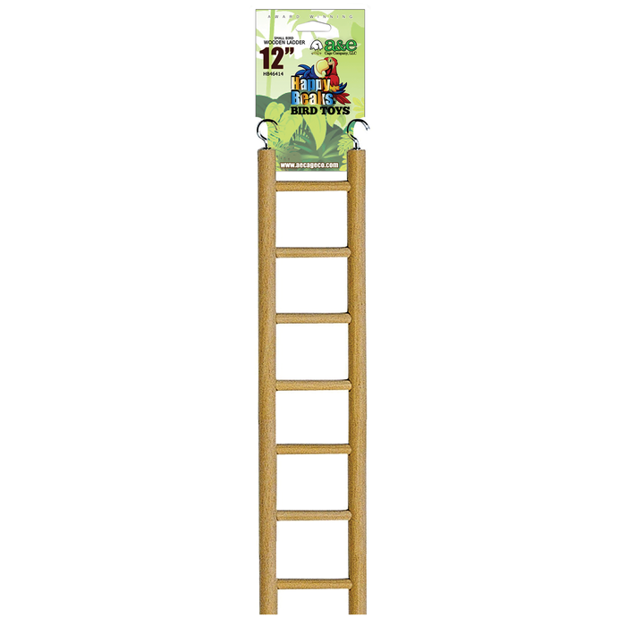 Happy Beaks 12" Small Ladder, 1/2" Diameter, by A&E Cage Co
