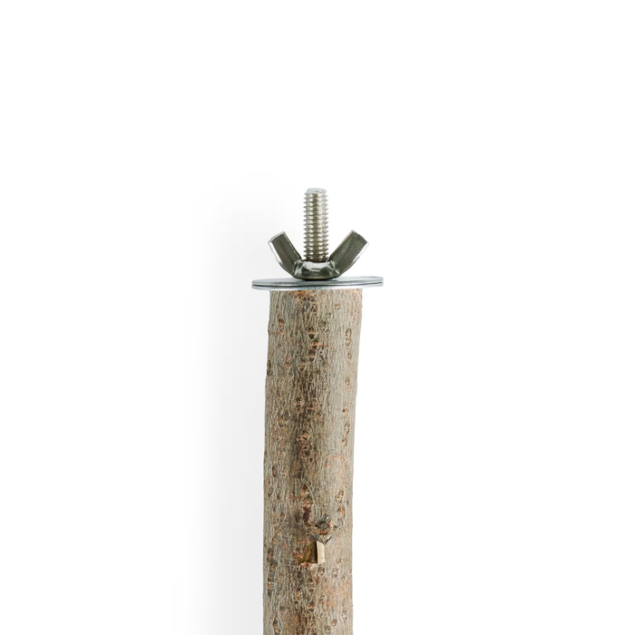 Happy Beaks 8” Natural Wood Perch, by A&E Cage Co