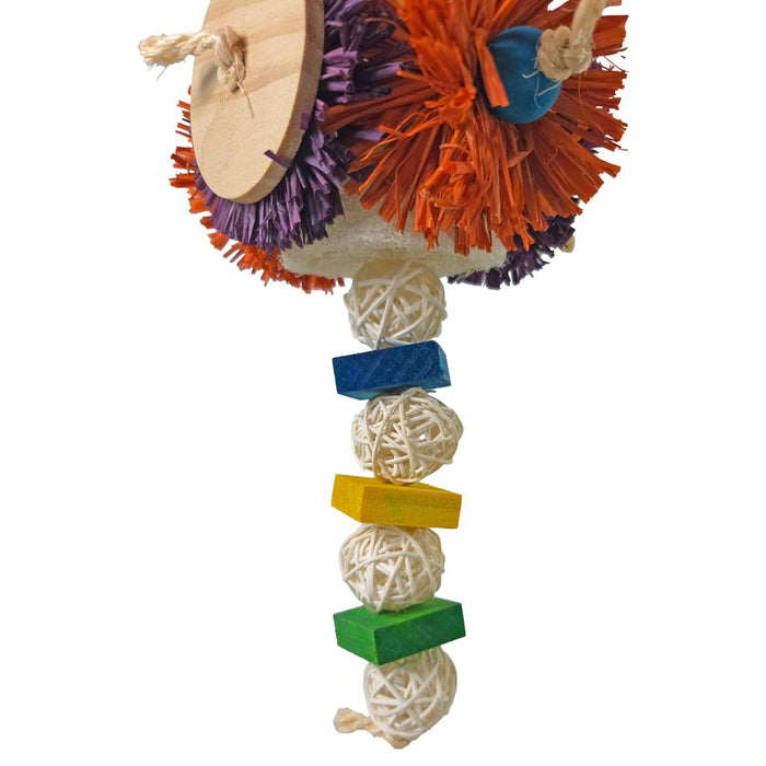 Happy Beaks Blast Off Hanging Bird Toy, by A&E Cage Co