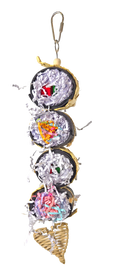 Happy Beaks Cali Roll Sushi Stack Hanging Toy, by A&E Cage Co