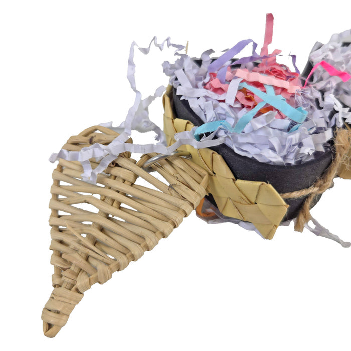 Happy Beaks Cali Roll Sushi Stack Hanging Toy, by A&E Cage Co