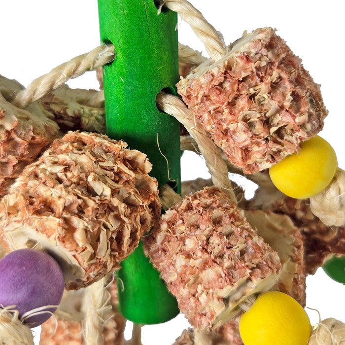 Happy Beaks Kernal Pop Hanging Bird Toy, by A&E Cage Co