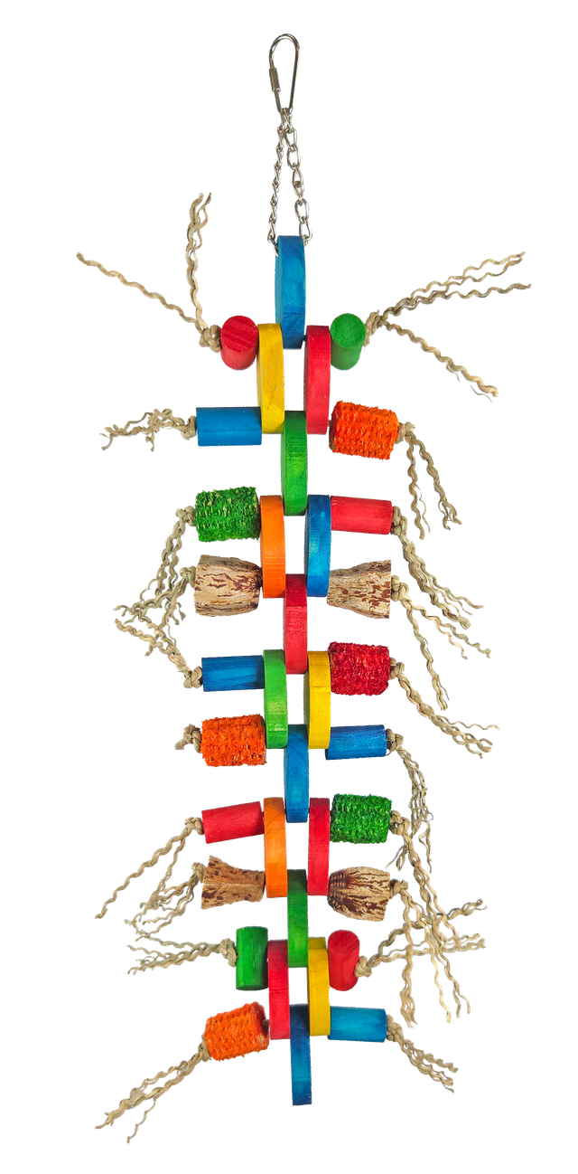 Happy Beaks Wheels of Fun Bird Toy, by A&E Cage Co