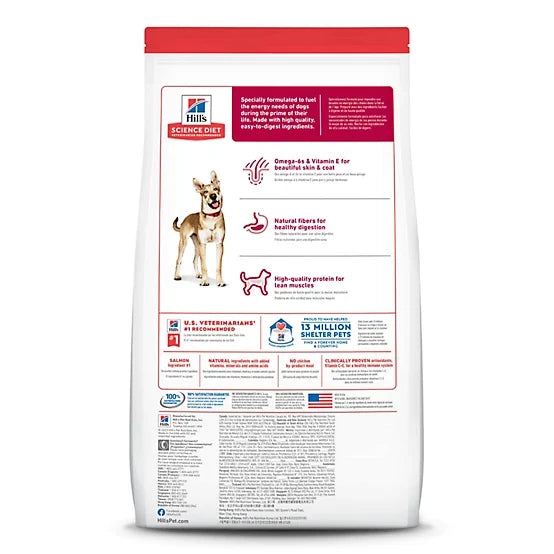 Hill's Science Diet Adult Salmon & Brown Rice Recipe Dry Dog Food, 33lb