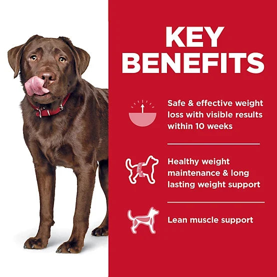 Hill's Science Diet Large Breed Adult Perfect Weight Chicken Recipe Dry Dog Food, 25 lb