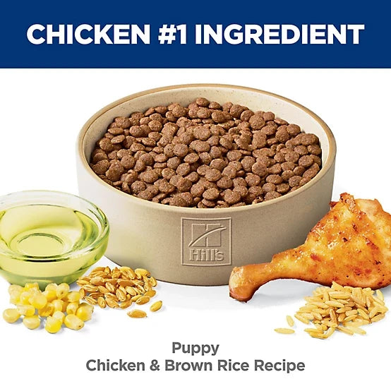 Hill's Science Diet Puppy Chicken and Brown Rice Recipe Dry Dog Food, 27.5lb
