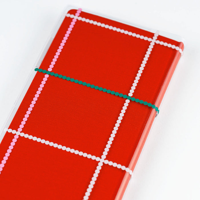 Hobonichi - Yoshie Watanabe: Cover on Cover for Weeks Size (Dotted Plaid)