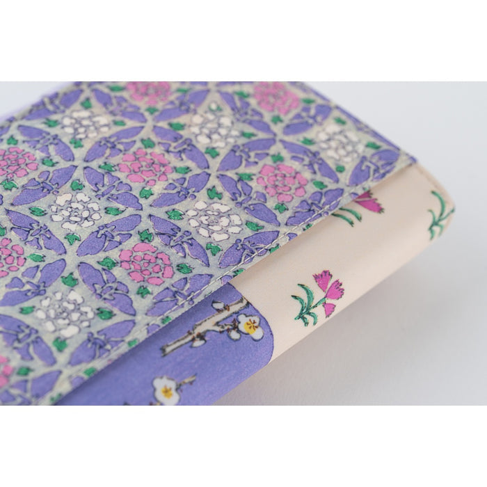 Hobonichi A6 Original Cover - Unsodo: Bijutsukai (Plum and Dianthus)