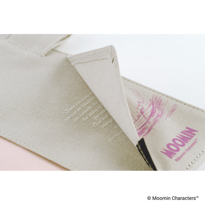 Hobonichi Techo A5 Cousin Cover - Moomin: My Yard (Pink Grey)