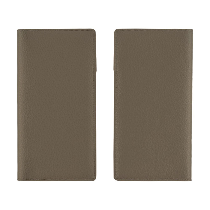 Hobonichi Techo Weeks Cover - Leather: Taut (Gray & Light Blue)