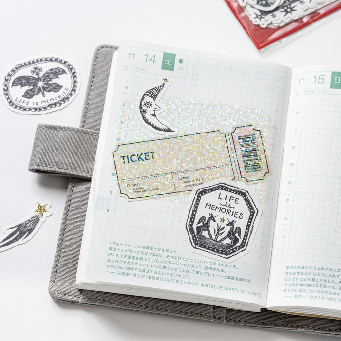 Hobonichi Unforgettable Day Stickers Not a Dream