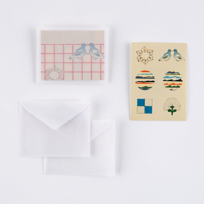 Hobonichi Unsodo: Bijutsukai - Mini Letter Set