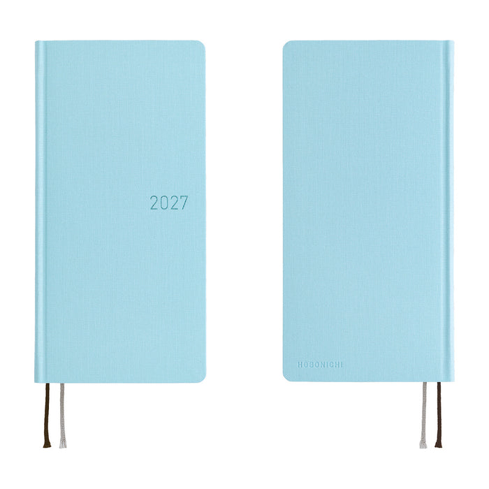 Hobonichi Weeks 2027 - Colours: Sea Glass (January Start)
