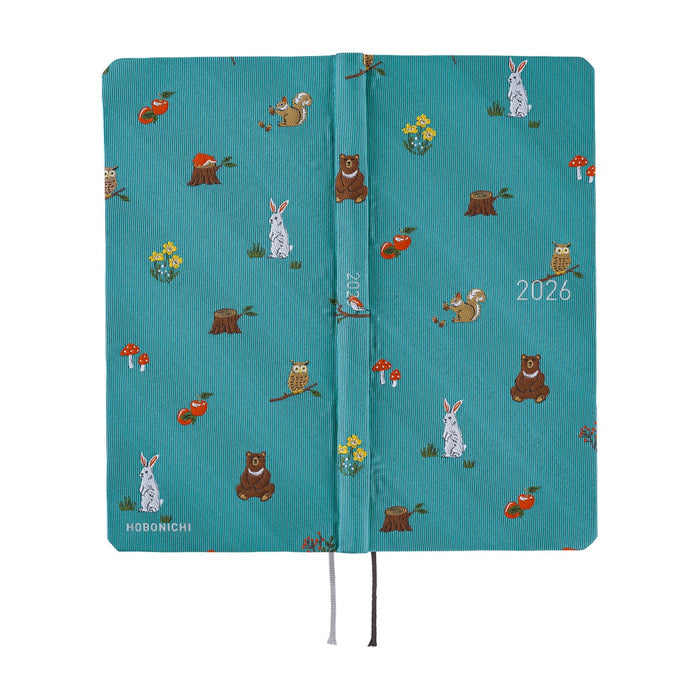 Hobonichi Weeks Bow & Tie: In the Forest April 2026 Start
